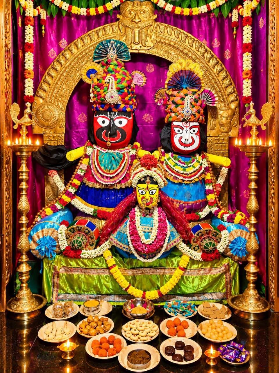 சென்னாம்பேட்டை பாண்டுரங்கன் ஆலயத்தில் நவராத்திரி விழா கோலாகலம் – கண்கவர் கொலு பொம்மைகள் - ஏராளமான பக்தர்கள் சாமி தரிசனம்!