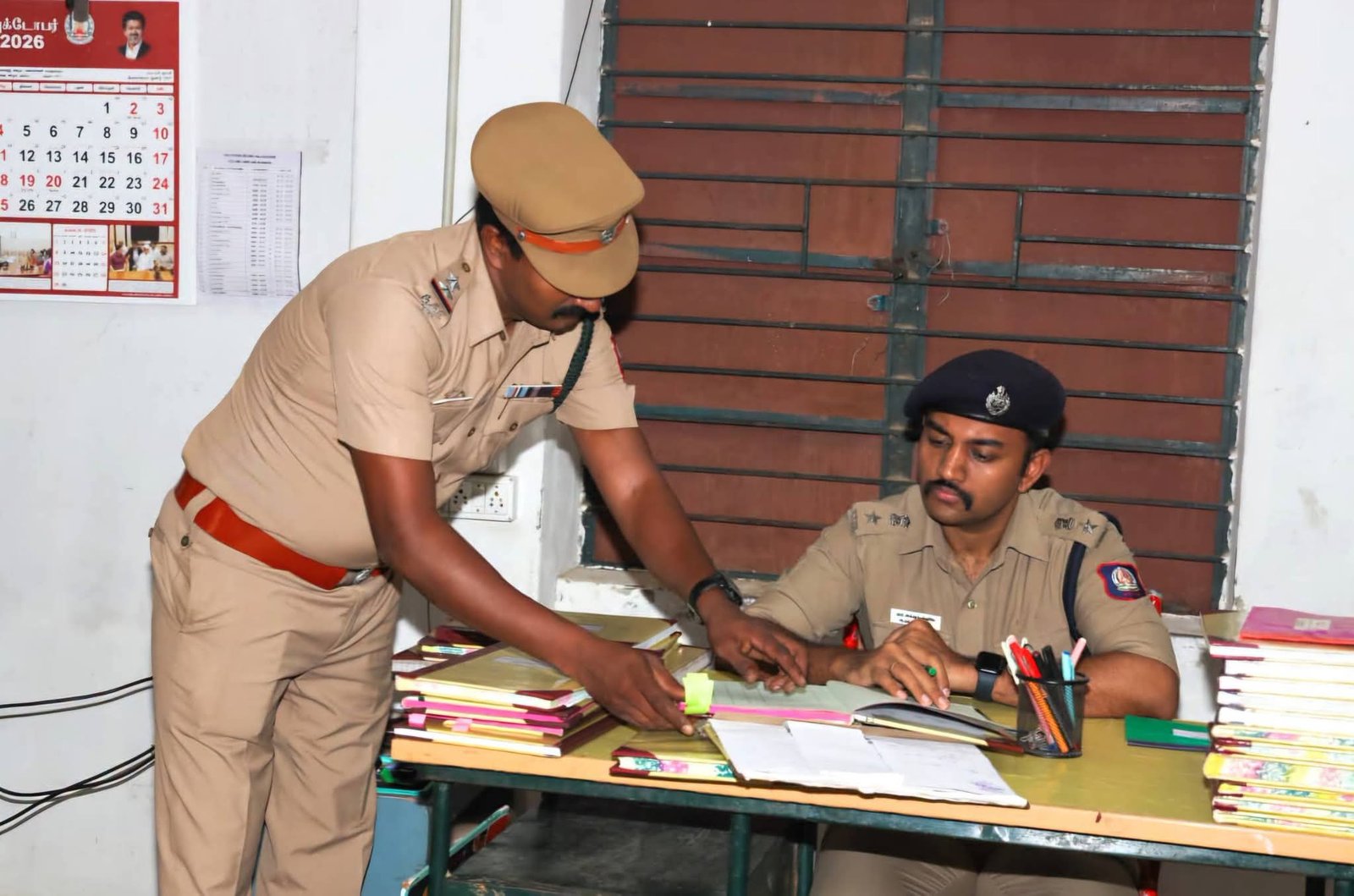 திருப்பத்தூர் ஆயுதப்படை காவலர்களின் கவாத்துப் பயிற்சி – எஸ்.பி. நேரில் ஆய்வு!