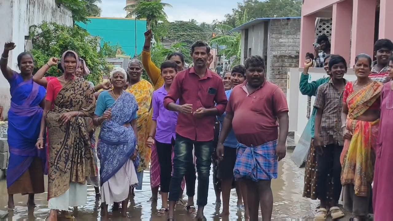 கந்திலி அருகே குடியிருப்புப் பகுதியில் கழிவுநீர் தேக்கம்! நோய்த்தொற்று அபாயத்தால் பொதுமக்கள் அவதி.